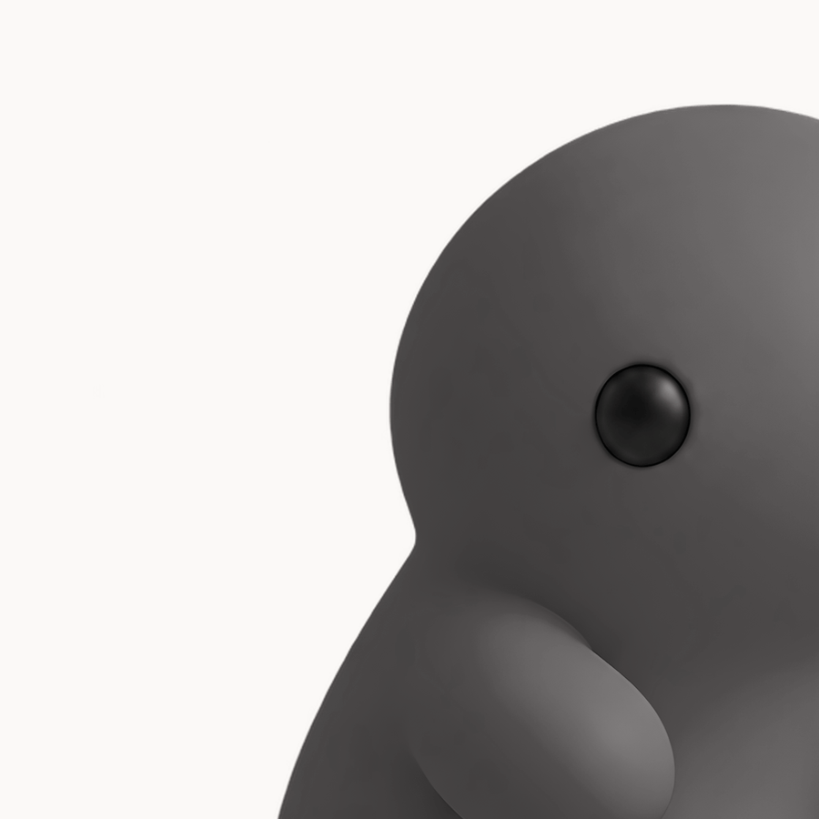 A Ink Corbie, cropped close on one eye.
