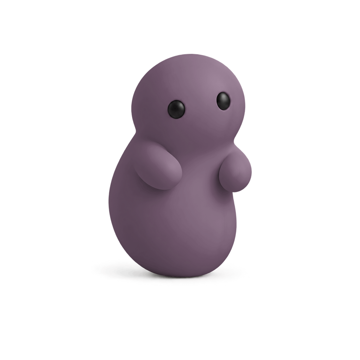 Corbie Series 02 in Dusk, a matte vinyl Corbie standing on its own.